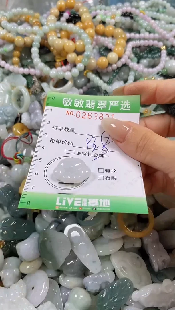 翡翠未镶嵌颈饰闪购0263831多样性发其一