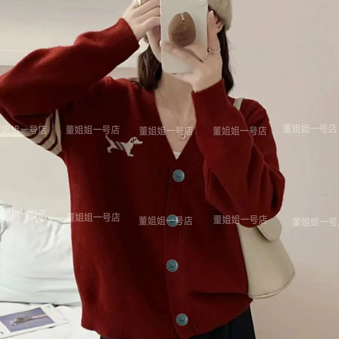 7715时尚休闲针织开衫