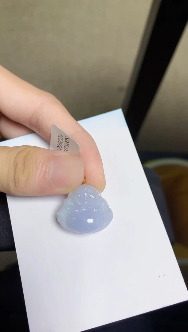 翡翠18K金镶嵌颈饰54645645646464