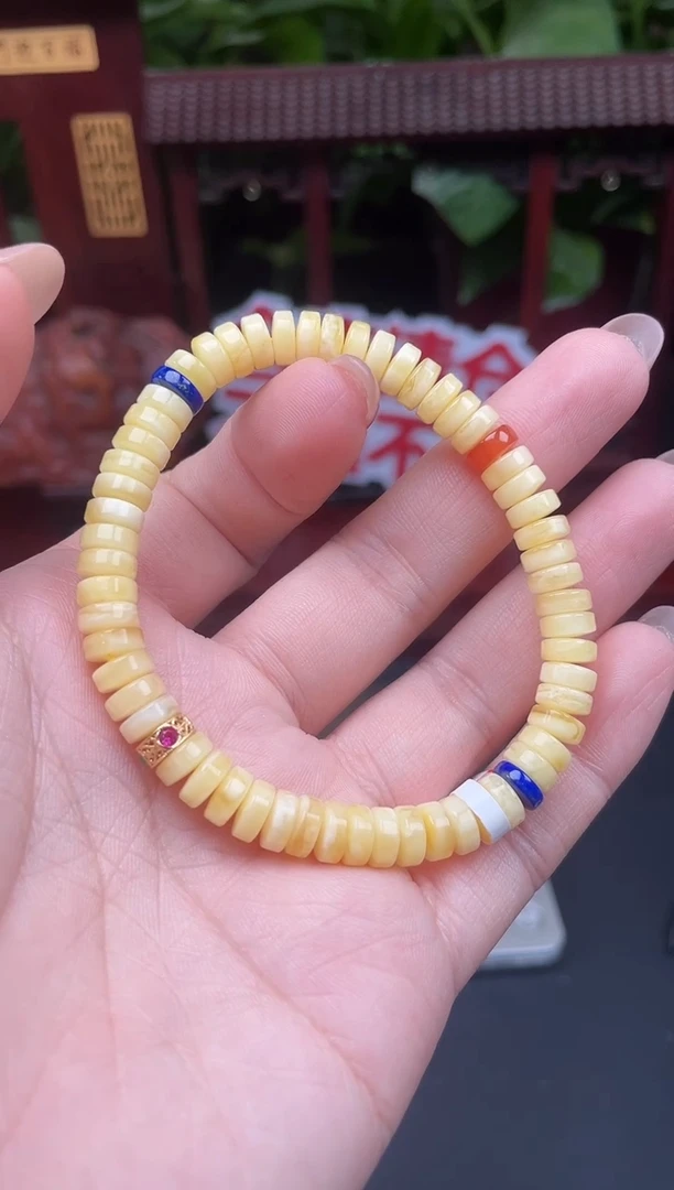 手串蜜蜡未镶嵌M007多样性发其一