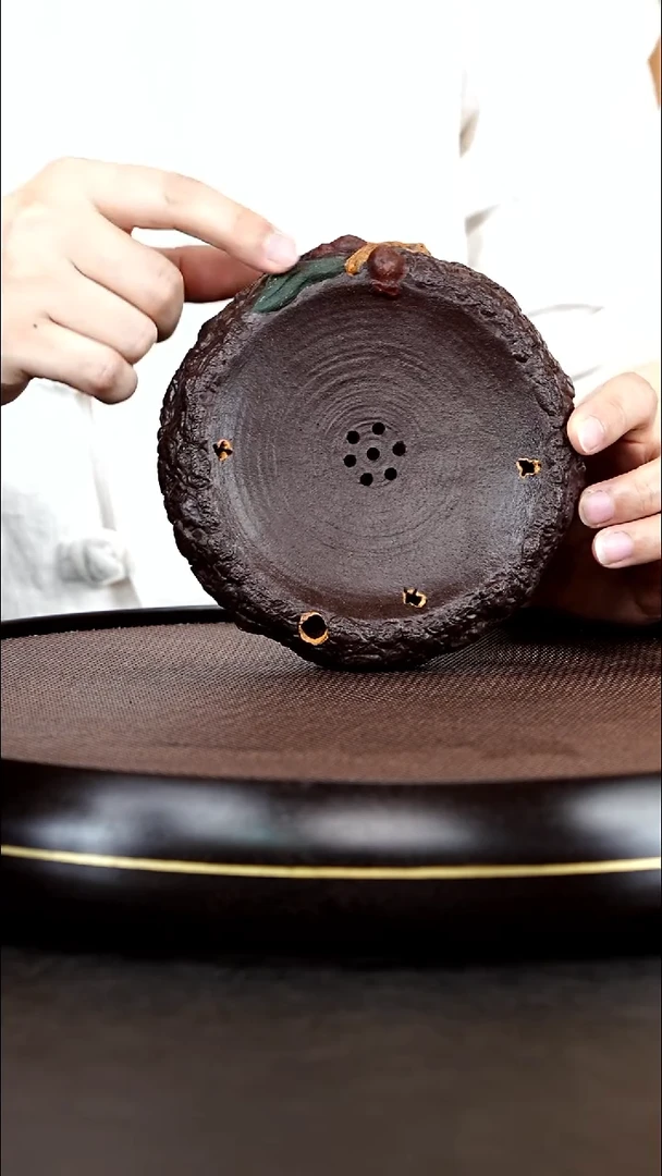 茶壶紫砂浙工美紫砂作品12：壶承
