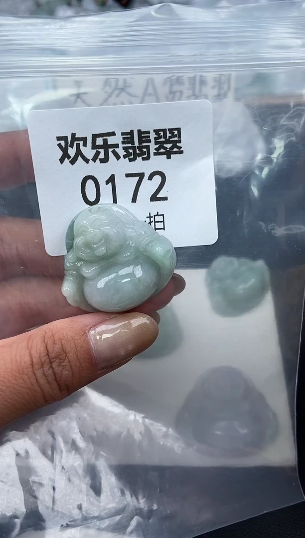 颈饰未镶嵌翡翠缅甸天然翡翠0172