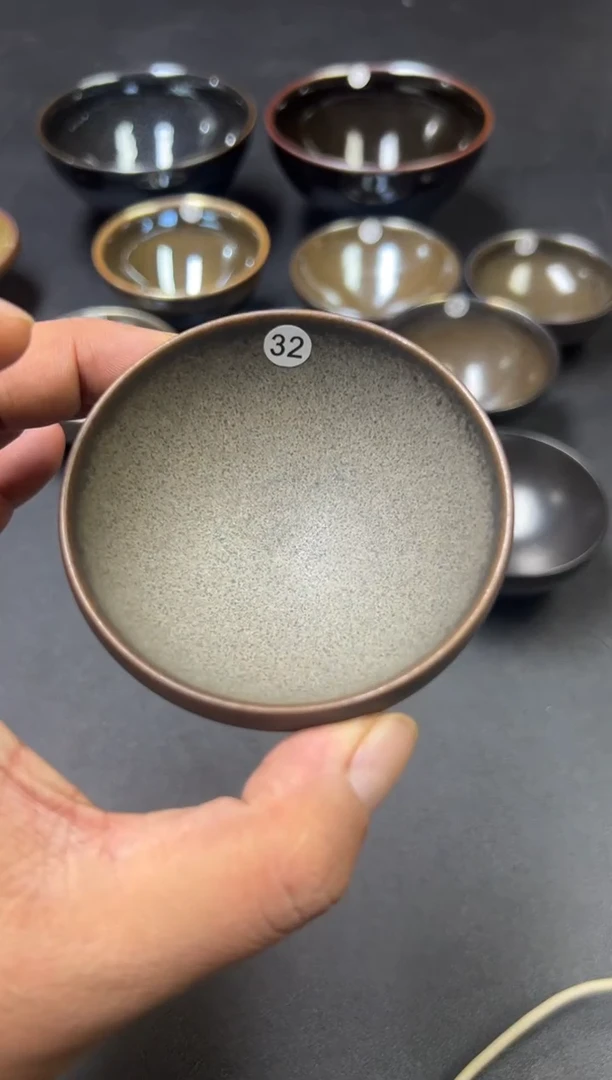 茶盏李健柴烧作品26