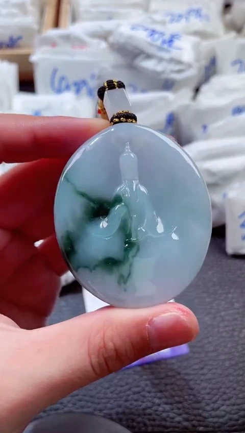 颈饰未镶嵌翡翠00002312观音