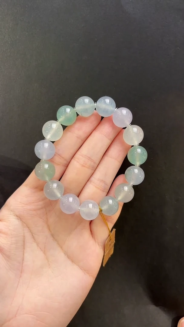 未镶嵌手串翡翠珠串多人不退不换