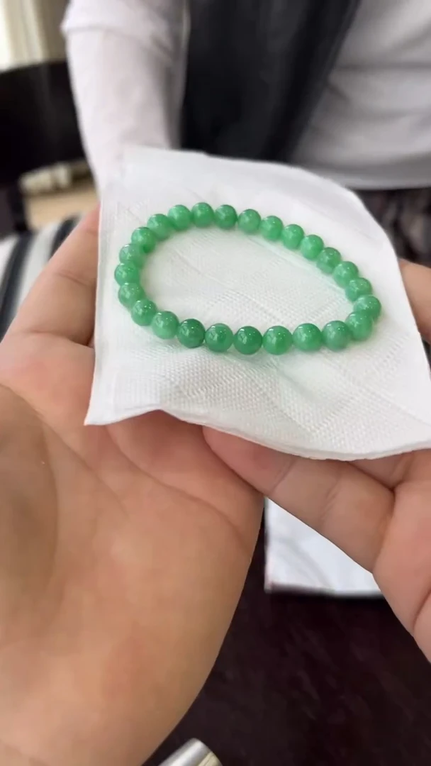 未镶嵌手链翡翠手串