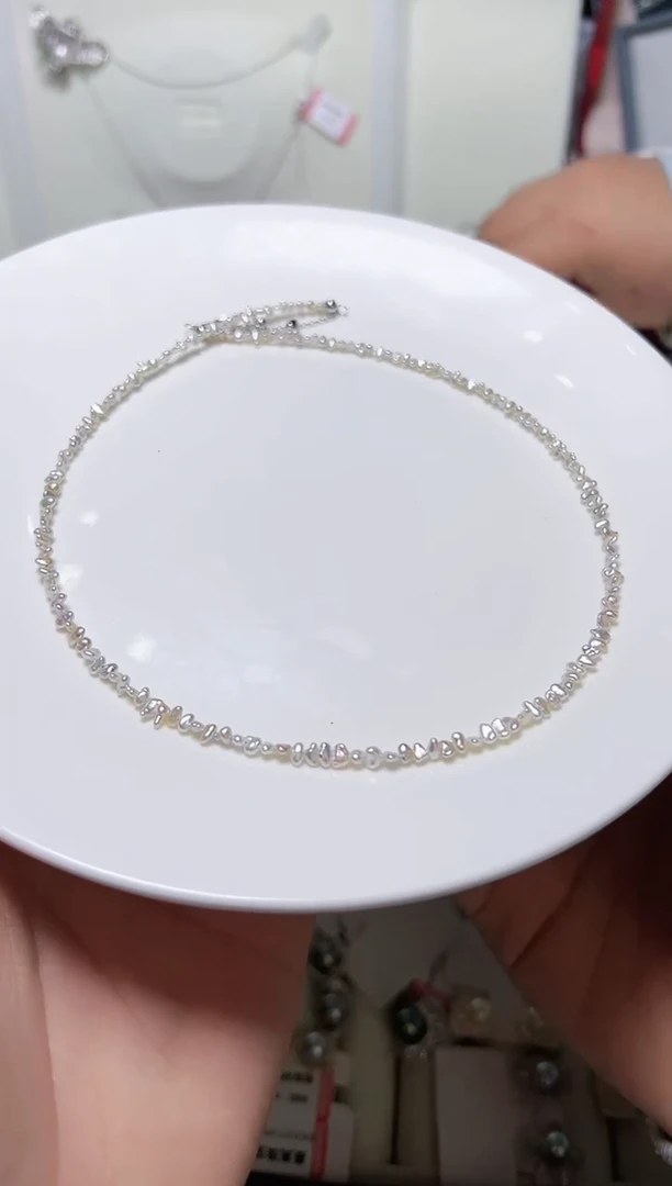 【闪购商品】海水珍珠颈饰银S925镶嵌675