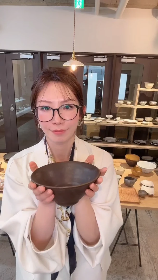 【闪购商品】碗【古谷】棕面碗*1个(孔点正常随机)