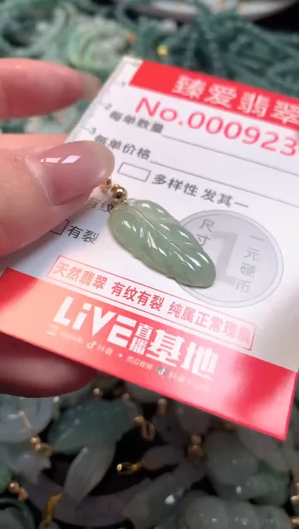 吊坠(不含链)未镶嵌翡翠9236