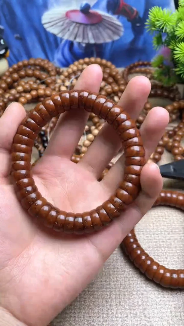 紫金鼠吊坠4号手串