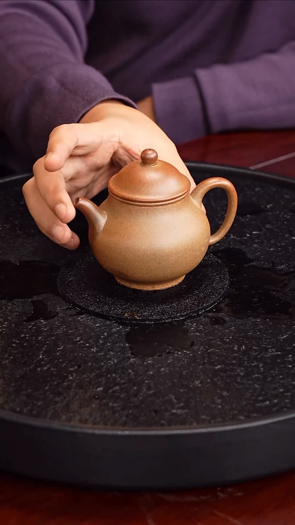 茶壶紫砂成进窑 潘壶29 柴烧 180毫升