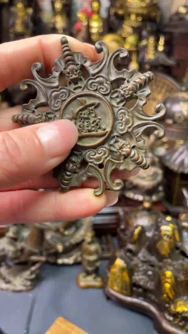 文玩铜器摆件8888