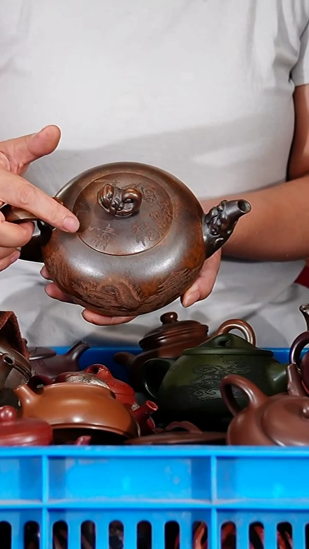 宜兴原矿紫砂壶茶壶550C