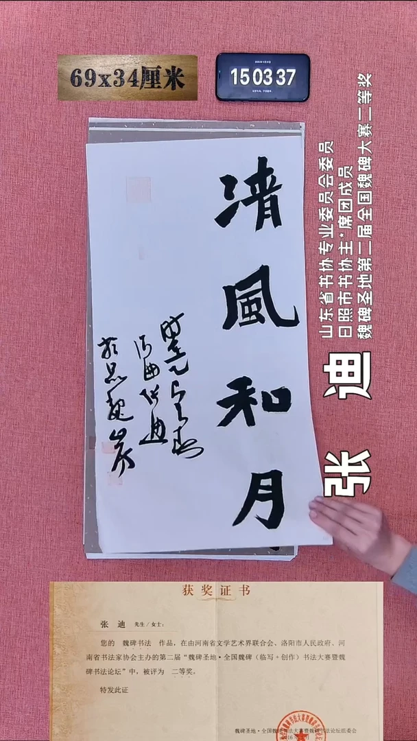 书法364    张老师书法作品