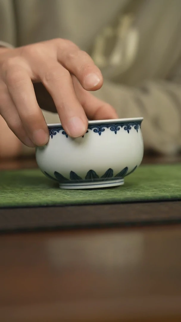 【闪购商品】杯柴窑青花破价福利