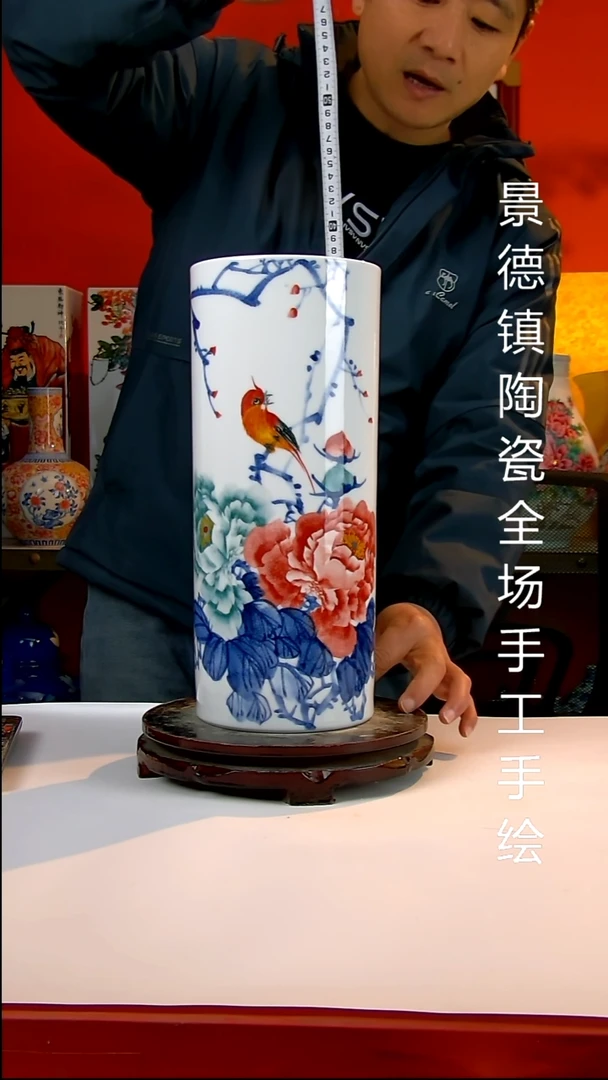 摆件陶瓷景德镇陶瓷 全场手工手绘