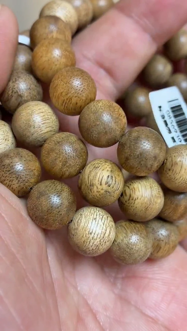沉香手串 菩萨棋圆珠单圈1.1多样性发其一