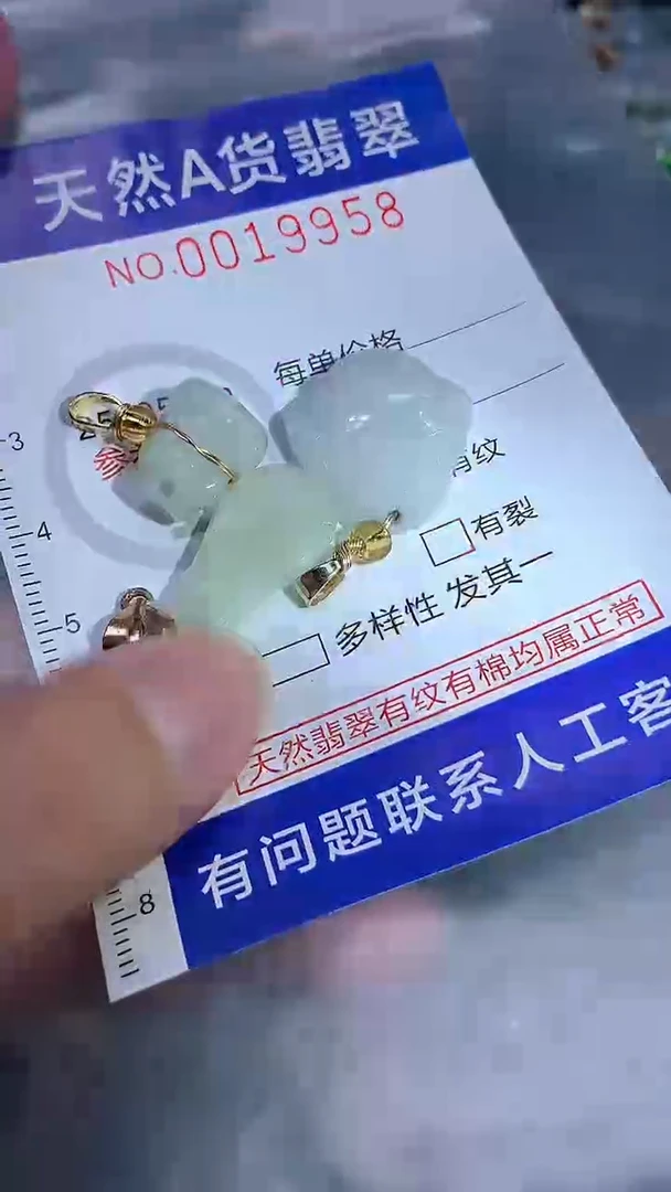 吊坠(赠链)未镶嵌翡翠1