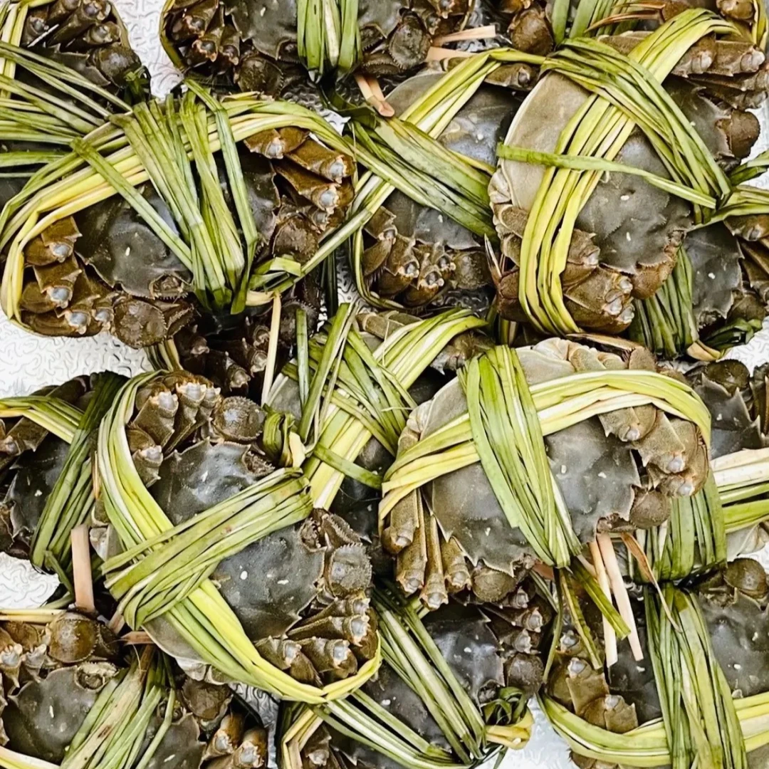 【新店小时达专享】兴化红膏精挑大闸蟹母蟹3.4-3.8两母蟹/只