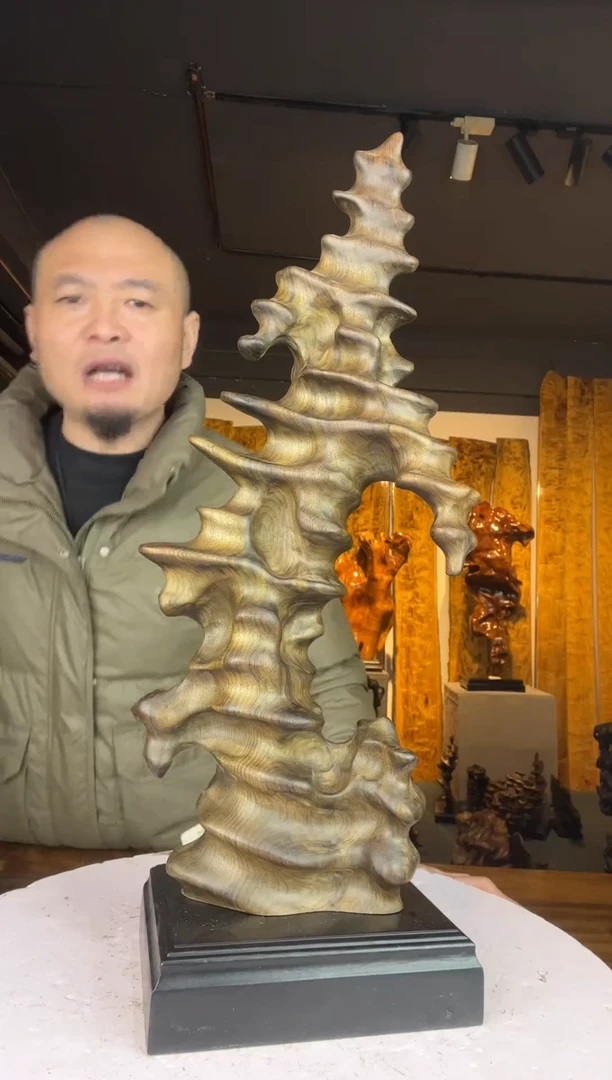 金丝楠壹635金丝楠自然随型摆件