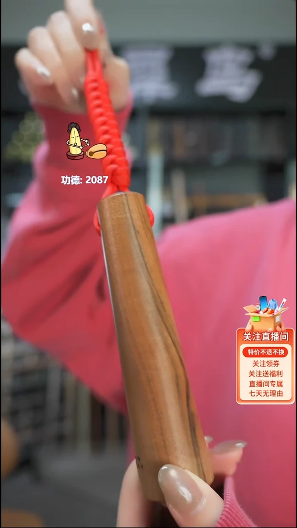 铁木豆（红檀）手作木制雕刻品