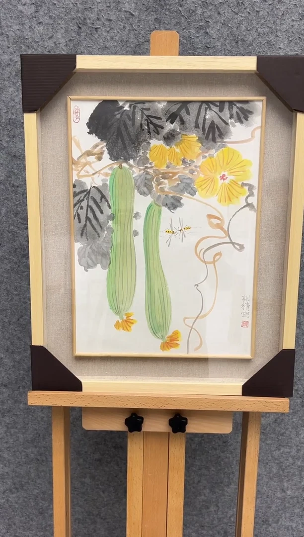 国画邹训精-1平尺-国画作品