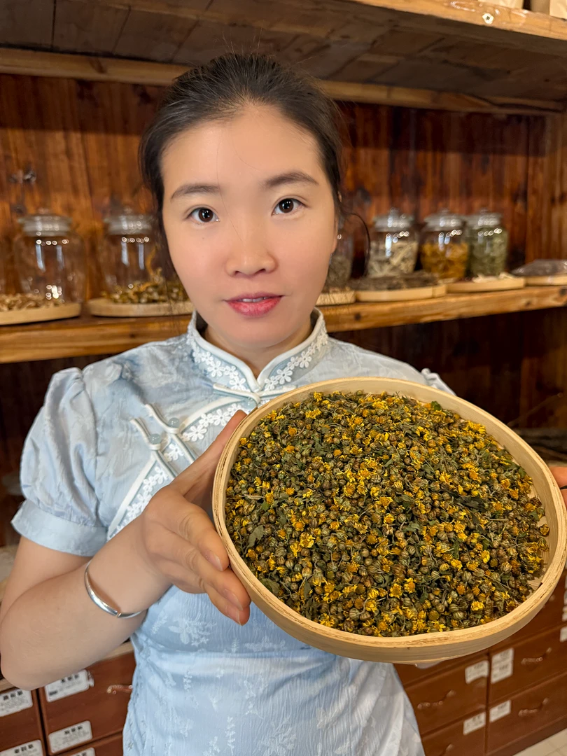 <大山里的山菊花>无熏硫自然晒干