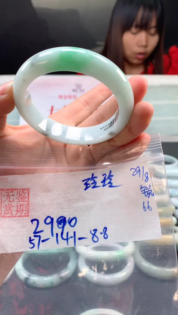 未镶嵌手镯翡翠玲*姐翡翠手镯 下单联系小耳机#