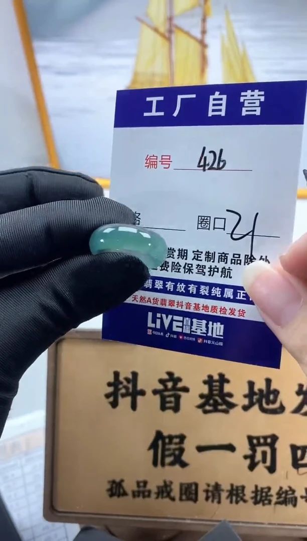 未镶嵌戒指翡翠426