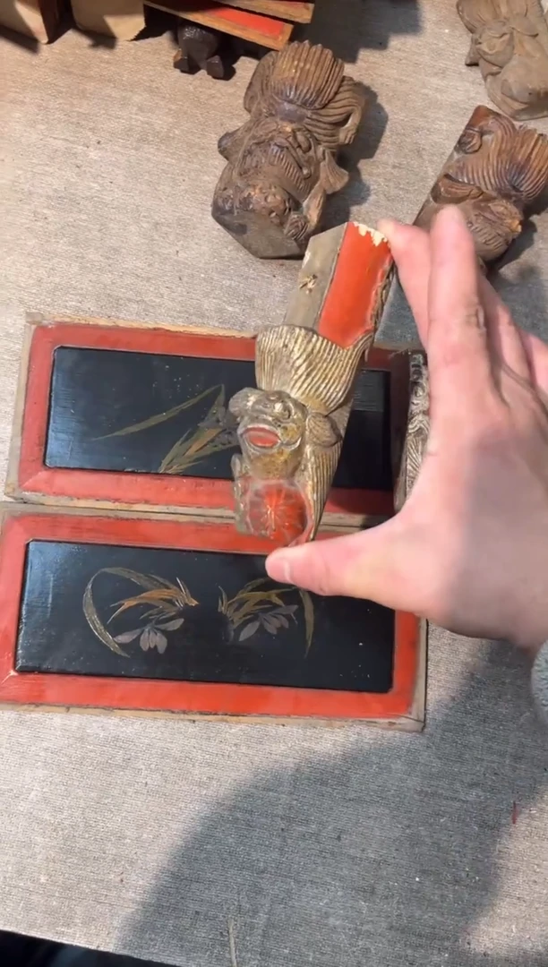 香榧木木雕款李*老木雕老物完美主义者勿拍新疆西藏不包邮