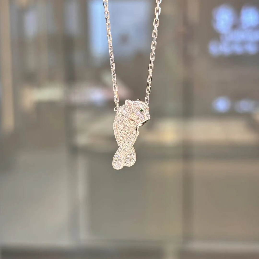 pt950铂金豹子套链