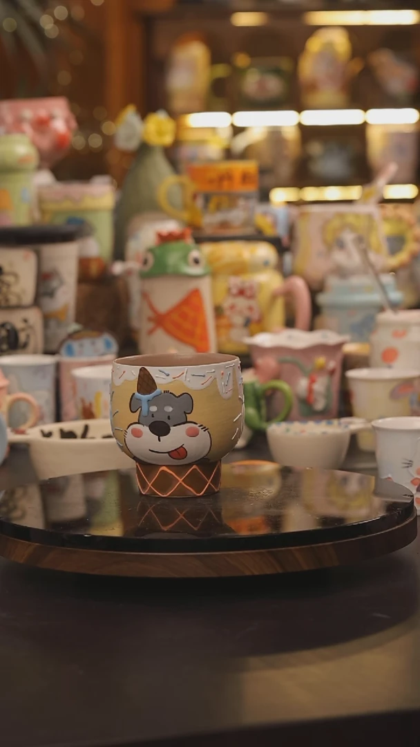 景德镇釉下彩绘设计师款式陶瓷