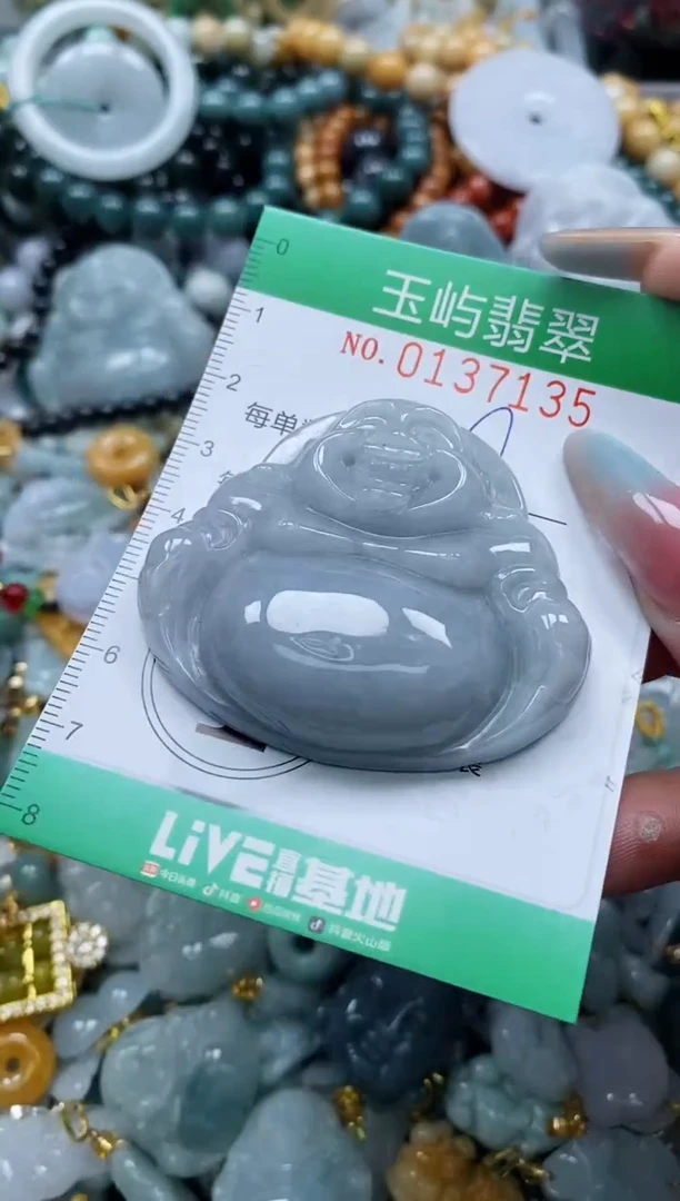 翡翠未镶嵌颈饰闪购0137135