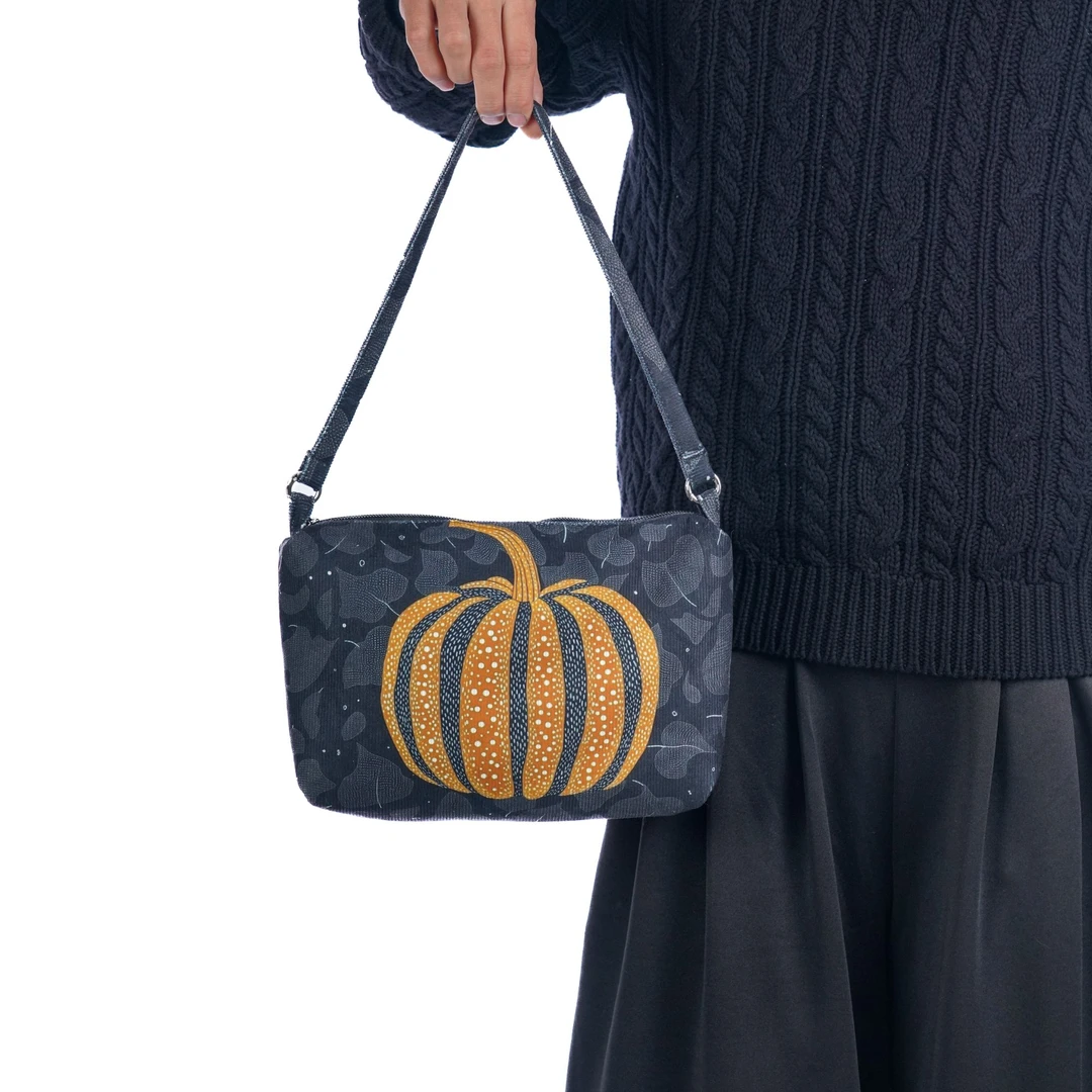 无则艺|这家布包很艺术|原创斜挎包个性印花南瓜子母包