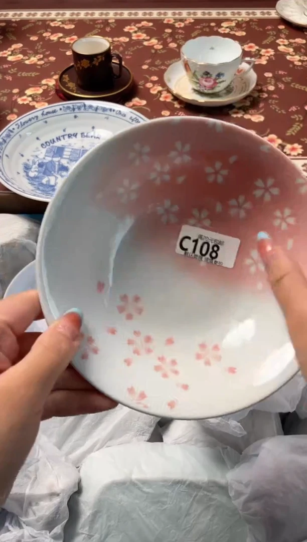 瓷片懒*李瓷器瓷器C108