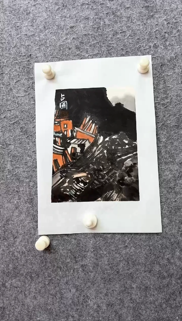 国画ST-JZP老师绘画作品