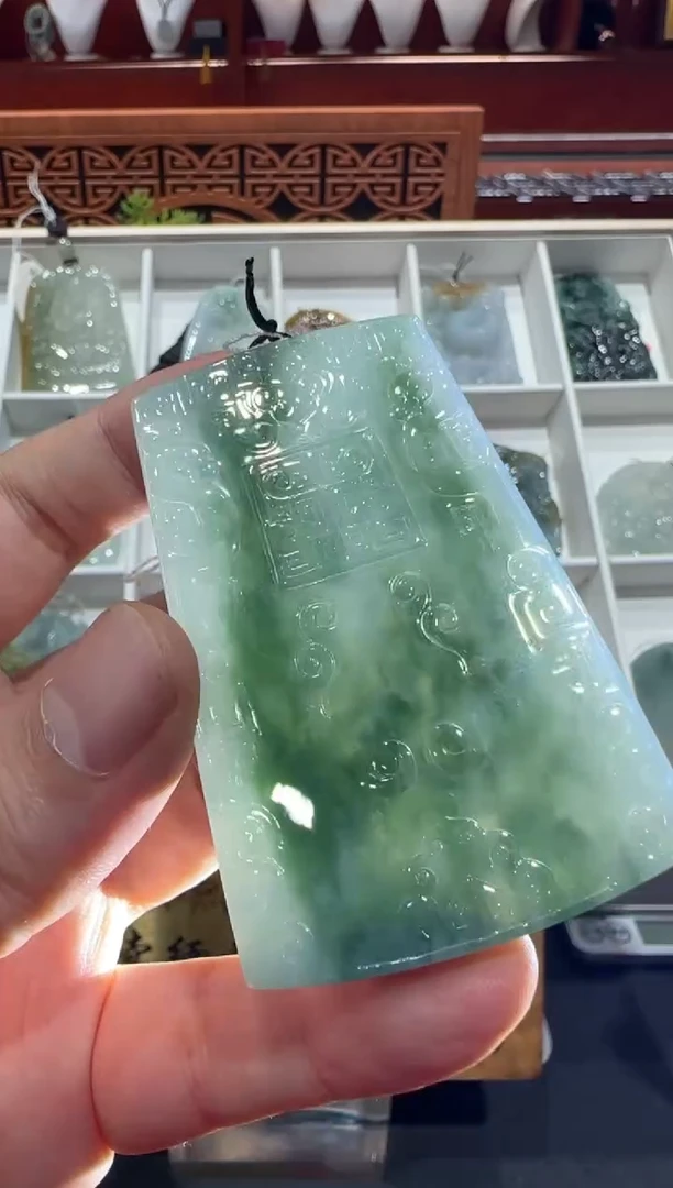 未镶嵌挂件翡翠A货翡翠多样性孤品