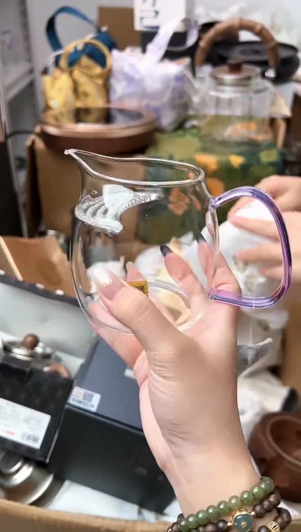 禾墨清韵茶海浅紫色