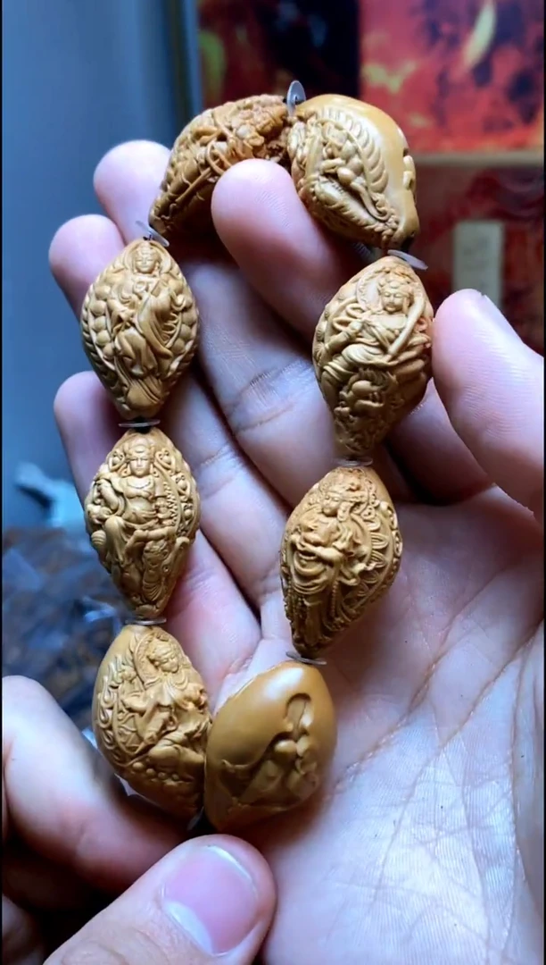 橄榄核手串/手链橄榄核精品核雕