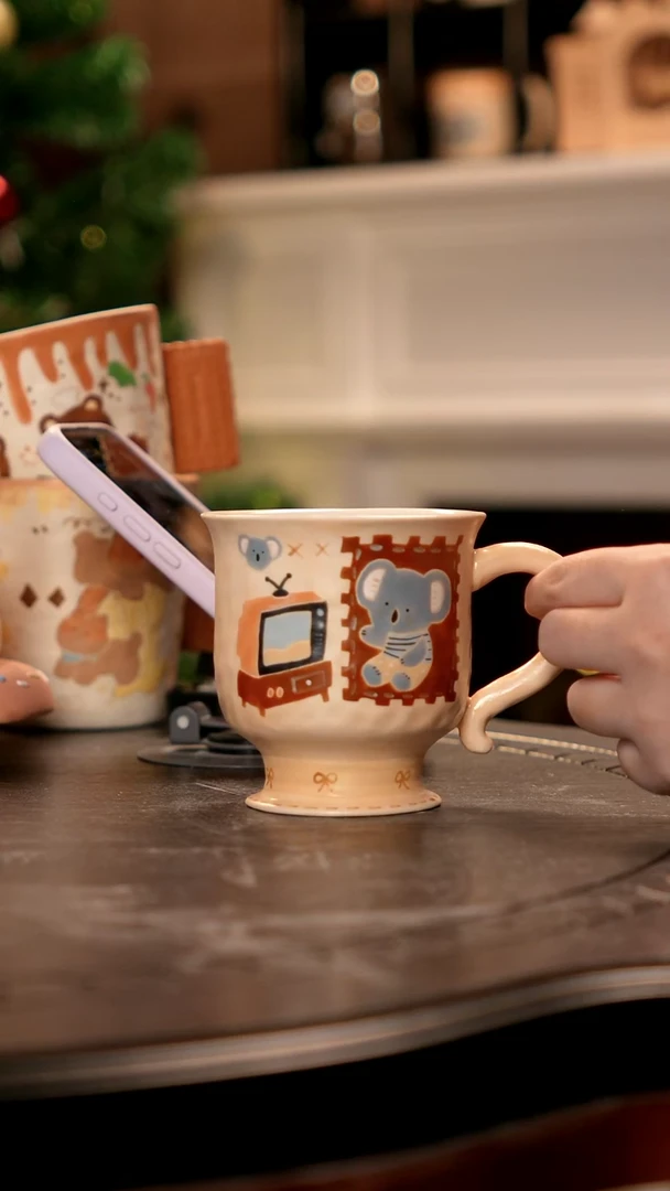 可爱川谷原创陶瓷1.3直播正品橙色底