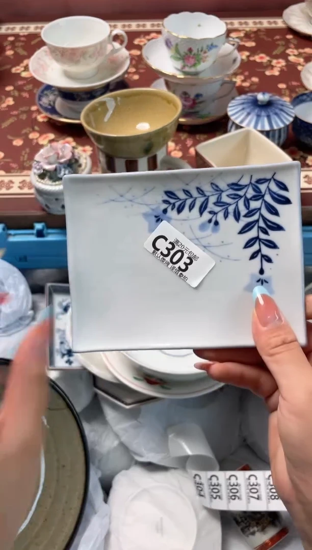 瓷片丫***丫瓷器瓷器C303