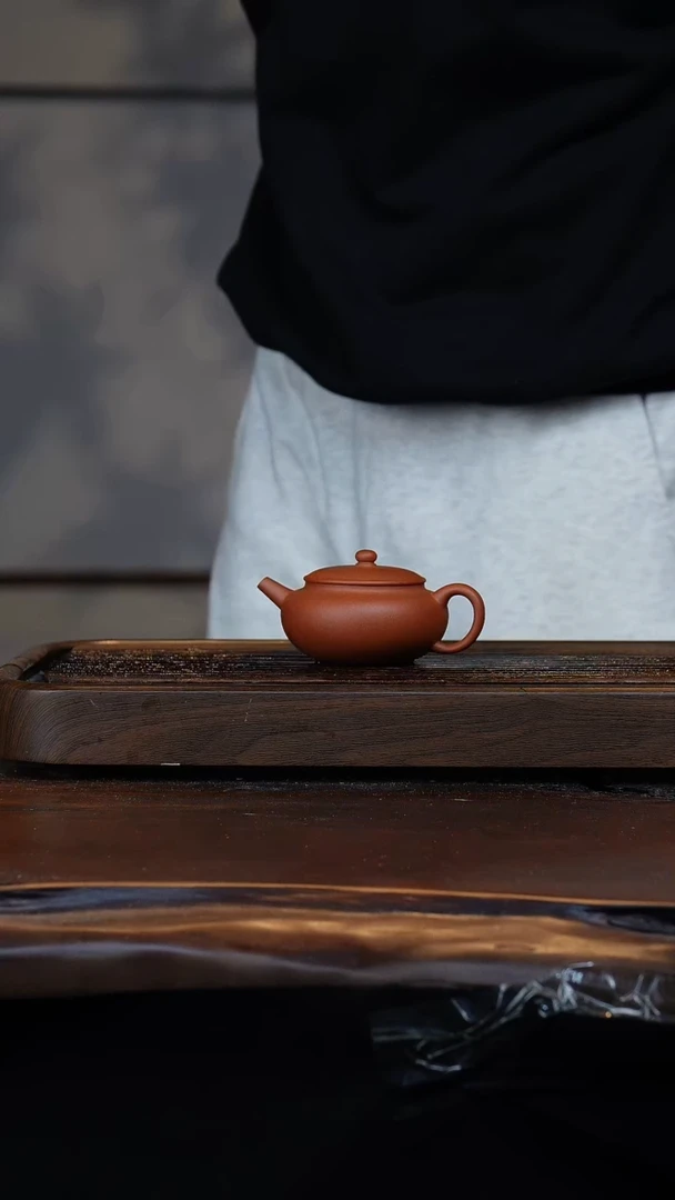 【闪购商品】紫砂茶壶自营微瑕不退不换大红泥藏茗山