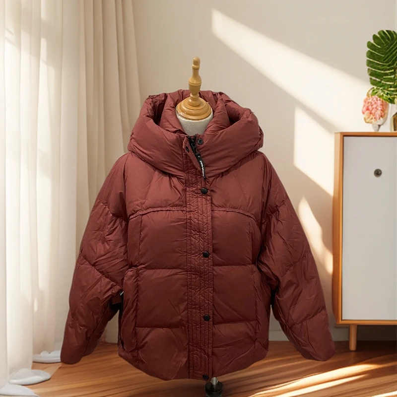 045  时尚休闲连帽羽绒衣