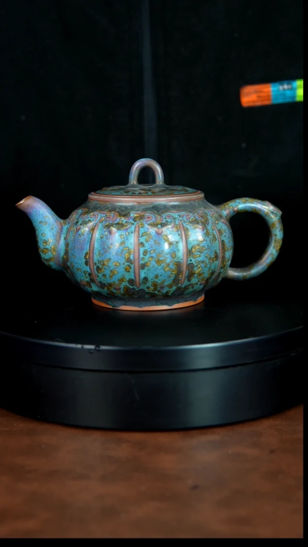 153号/禹州神垕特产】原矿原产地钧瓷茶具