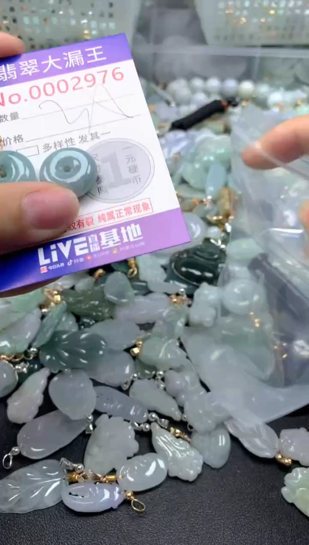 颈饰未镶嵌翡翠2976