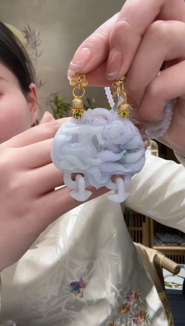 【闪购商品】翡翠颈饰未镶嵌吊坠