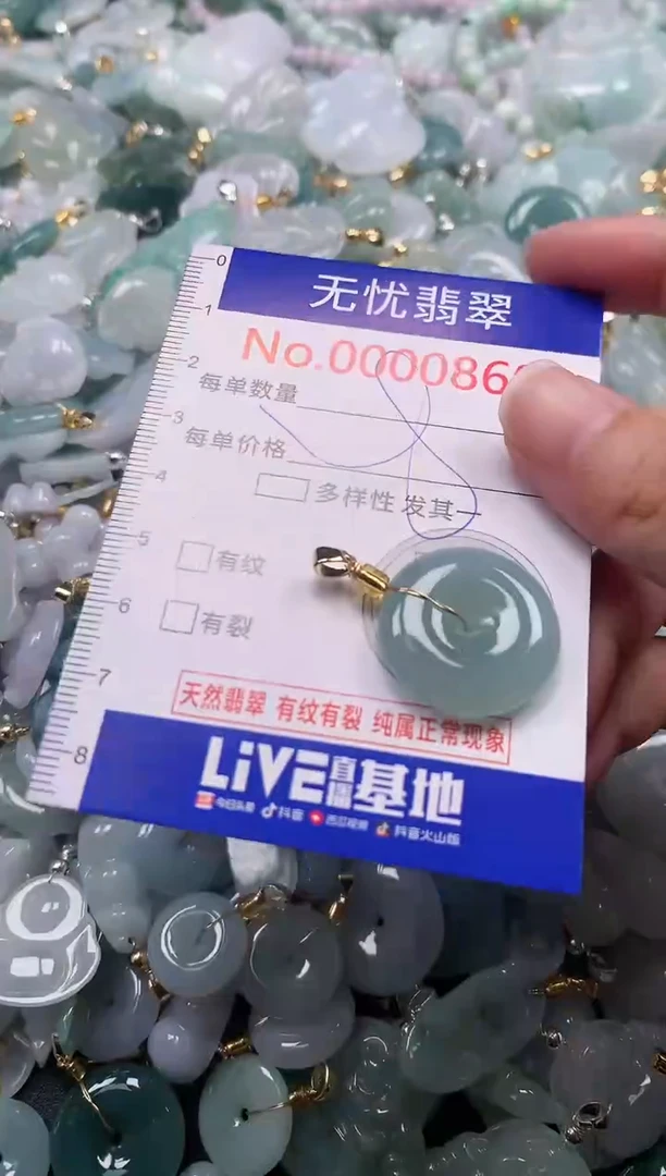 吊坠(不含链)未镶嵌翡翠860