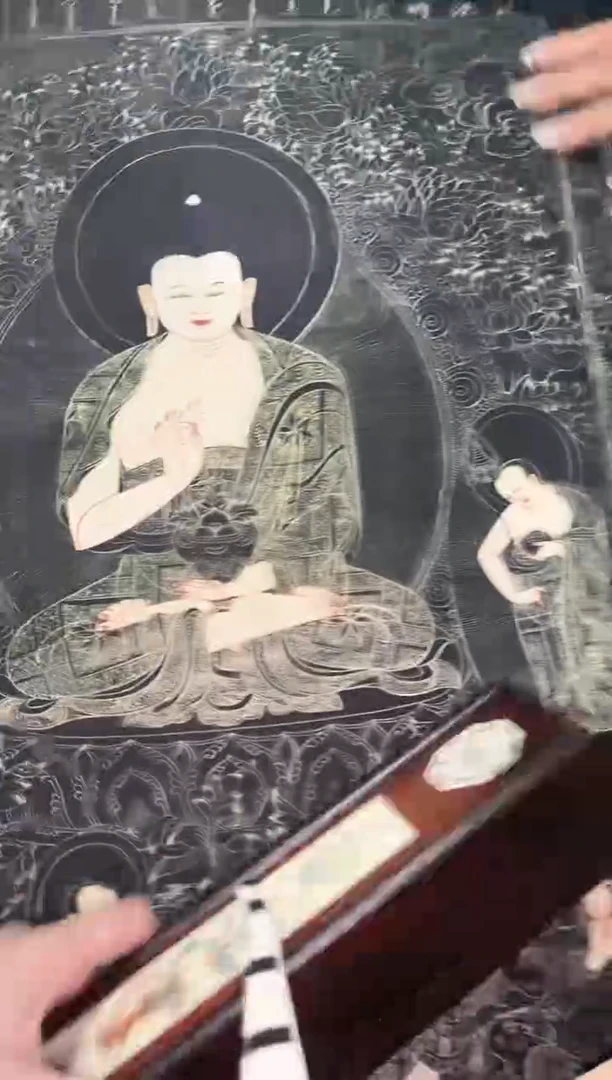 卷轴画卷轴画龙妹的唐卡链接tk16034
