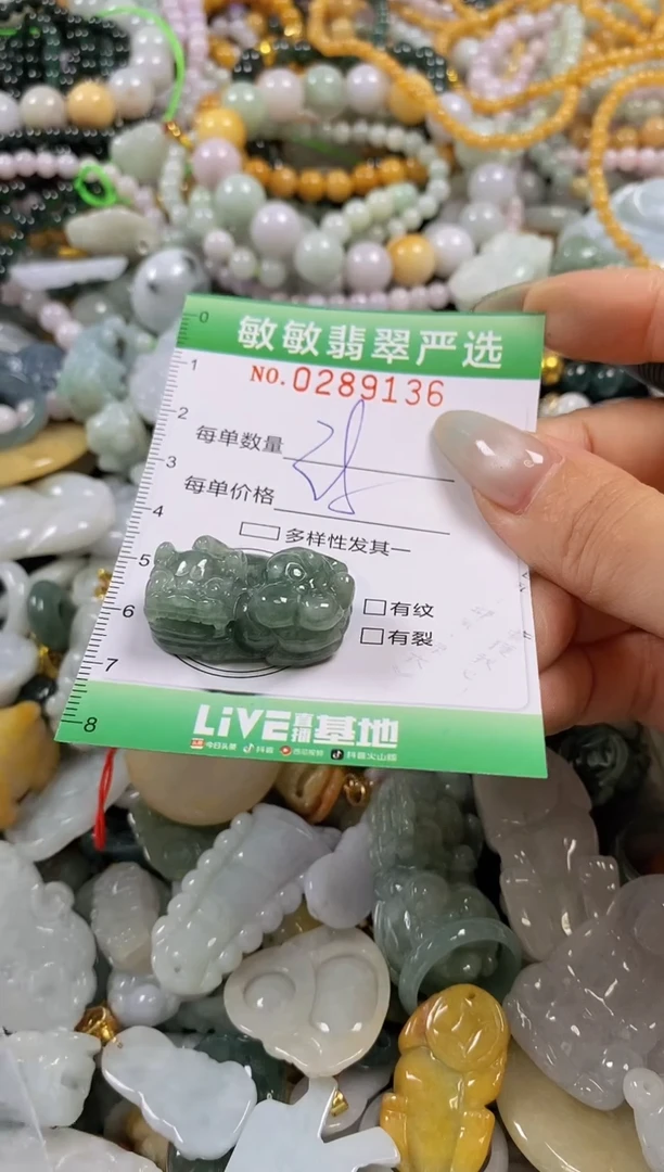 翡翠未镶嵌颈饰闪购0289136