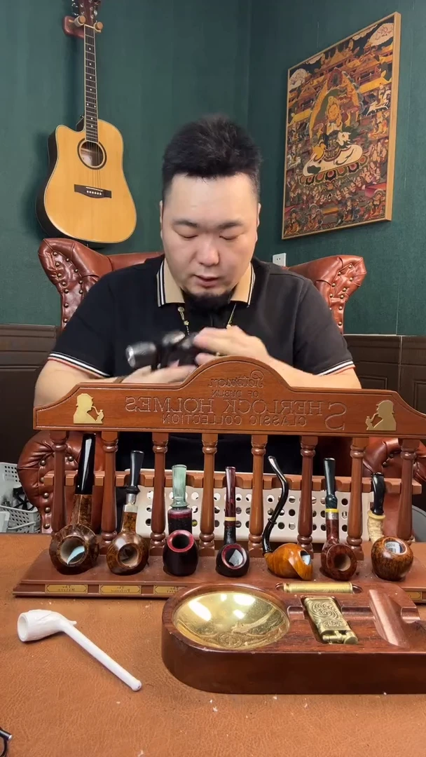 石楠木木雕款意大利进口石楠木烟斗